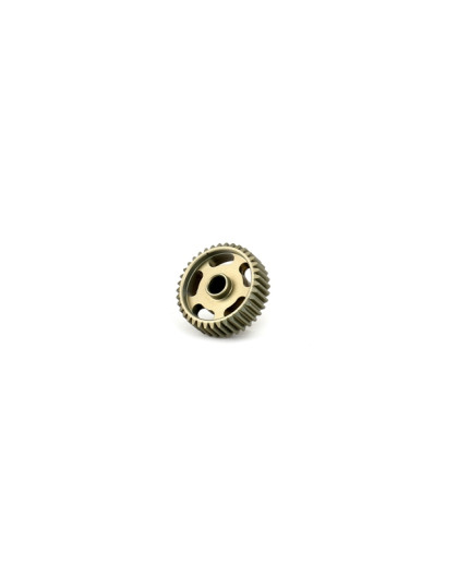  Hard Coated Alum. Pinion Gear (Mos2) Dp64-37T - HIRO SEIKO - 48281