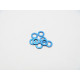  3mm Alloy Spacer Set (0.5T) [Y-Blue] - HIRO SEIKO - 48439