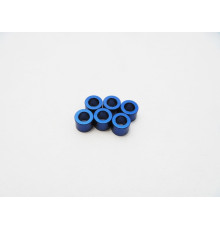 3mm Alloy Spacer Set (2.5T) [Y-Blue] - HIRO SEIKO - 48474