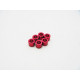  3mm Alloy Spacer Set (5.0T) [Red] - HIRO SEIKO - 48492