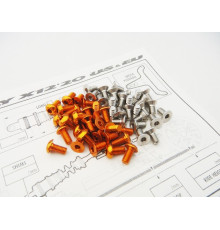 Kit visserie alu/acier LCG hexagonale X12'20 EU - HIRO SEIKO - 48564