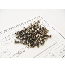Kit de visserie titane hexagonale X12'20 EU/US - HIRO SEIKO - 48562