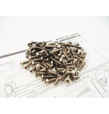  Xb2C/D'20 Titanium Hex Socket Screw Set - HIRO SEIKO - 48597