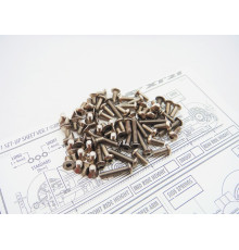 Kit de visserie titane hexagonale X1'21 - HIRO SEIKO - 48636