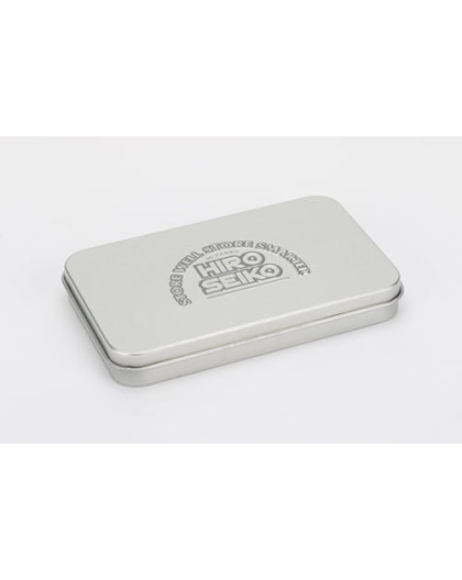 Boîte de rangement alu argent - HIRO SEIKO - 48689