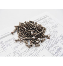  Xb2C/D'22 Titanium Hex Socket Screw Set - HIRO SEIKO - 48690