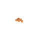 Ecrous nylstop alu 3mm Orange - HIRO SEIKO - 69558