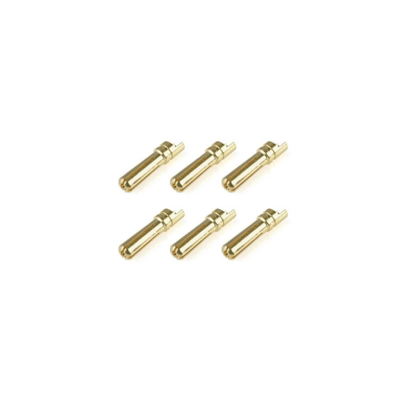 TEAM CORALLY - BULLIT CONNECTO R 4.0MM - MALE - SOLID TYPE - - C-5015