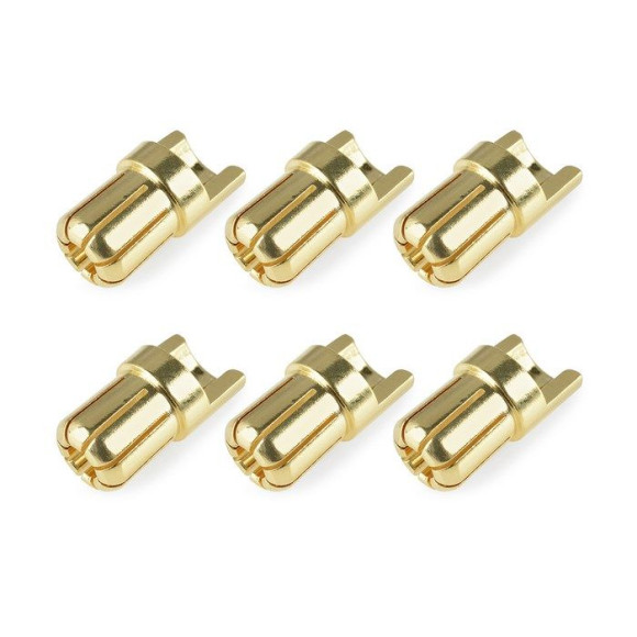 TEAM CORALLY - BULLIT CONNECTO R 6.5MM - MALE - SOLID TYPE - - C-5015