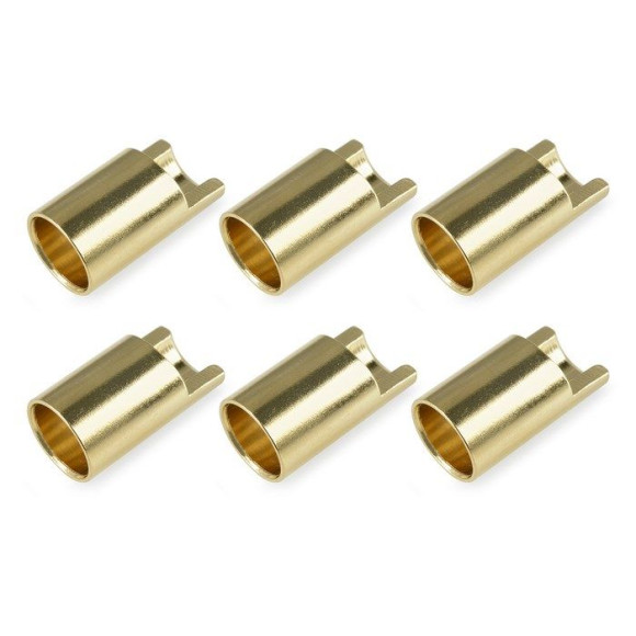 Prise femelle 6.5mm - 6 pcs - CORALLY - C-50164