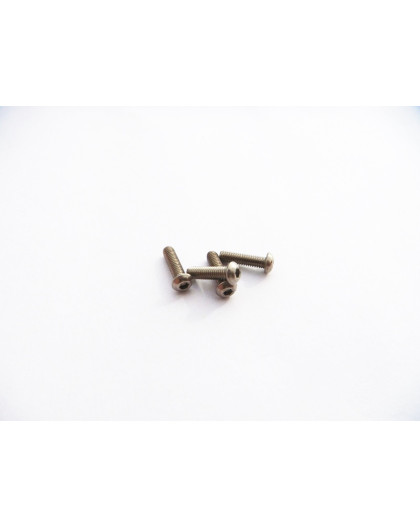  Titanium Hex Socket Button Head Screw M2.6 X 6 - HIRO SEIKO - 69886