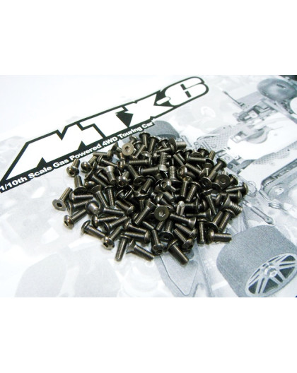 Kit de visserie titane hexagonale MTX-6 - HIRO SEIKO - 69907