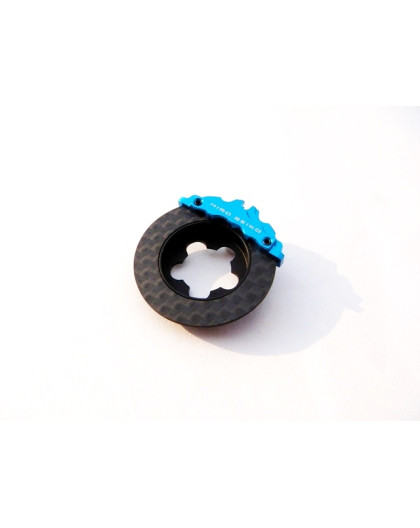  Carbon Fiber Brake Disc Set [T-Blue] - HIRO SEIKO - 69965