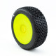 H-BLOCK v2 BUGGY C1 (SUPER SOFT) PRE-MOUNTED YELLOW (2pcs.) - PCY2001