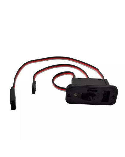 Interrupteur mécanique + led + prise de charge - RC PARTS - RC15004