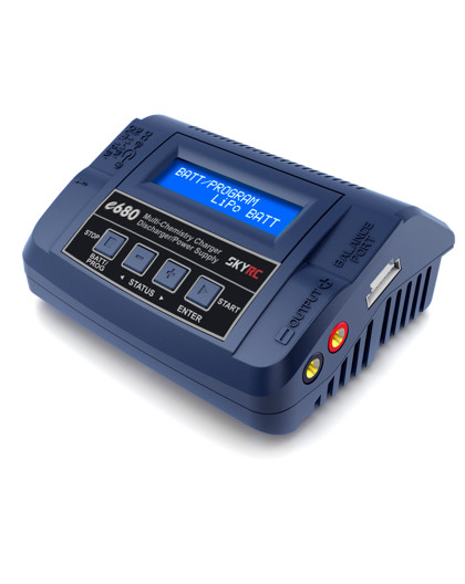 Chargeur E680 AC/DC 10A 80W - SKYRC - SK100149