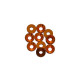 3 mm Alu.Washer Gold (10Pcs.) - ULTIMATE - UR1501-G