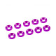 3 mm. Alu. Washer Pink (10 Pcs) - ULTIMATE - UR1501-PK