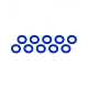 Aluminum Shim (3X6X0.5mm) (10Pcs) - ULTIMATE - UR1504-A