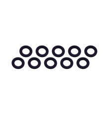 Aluminum Shim (3X6X0.5mm) Black (10Pcs) - ULTIMATE - UR1504-N