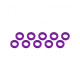 Aluminum Shim (3X6X1mm) Purple (10Pcs) - ULTIMATE - UR1505-P