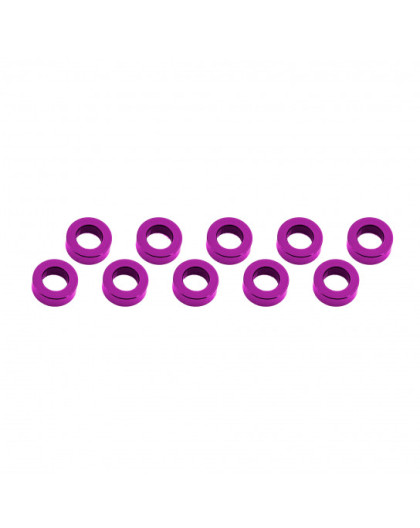 Aluminum Shim (3X6X2mm) Pink (10Pcs) - ULTIMATE - UR1506-PK