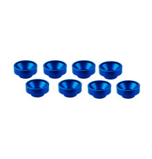 M3 Aluminum Servo Washer Blue (8 Pcs) - ULTIMATE - UR1507-A