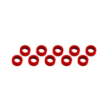 Aluminum Shim (3X6X2mm) Red (10Pcs) - ULTIMATE - UR1506-R