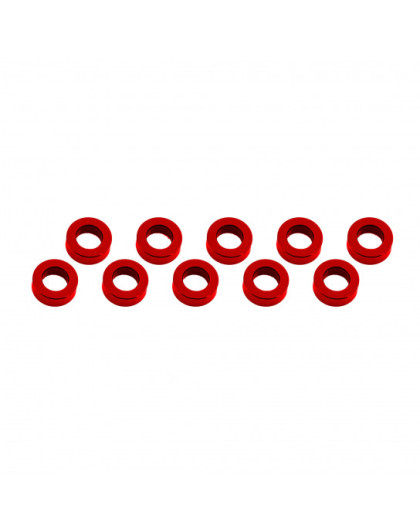 Rondelles 3x6x2mm - Rouge (10pcs) - ULTIMATE - UR1506-R