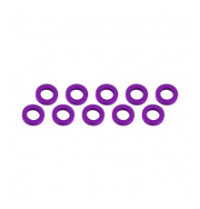Aluminum Shim (3X6X2mm) Purple (10Pcs) - ULTIMATE - UR1506-P