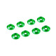 Rondelle cuvette 3mm Vert tete cyl(x8) - ULTIMATE - UR1521-GR