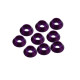 3mm Aluminium Cap Head Washer Purple (8 Pcs) - ULTIMATE - UR1521-P