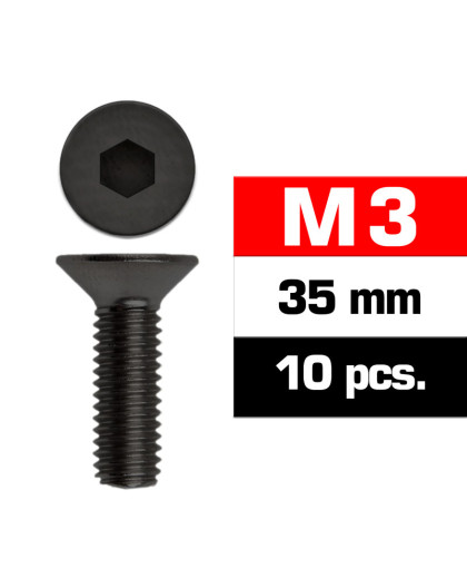 M3X35mm Flat Head Screws (10 Pcs) - ULTIMATE - UR161335