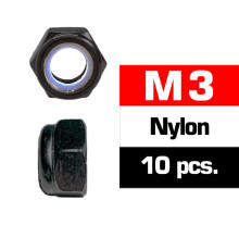 M3 Nylon Locknuts (10 Pcs) - ULTIMATE - UR165300
