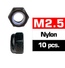 M2,5 Nylon Locknuts (10 Pcs) - ULTIMATE - UR165250