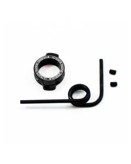 Muffler Support Alu. Ring - Black - ULTIMATE - UR1761-N