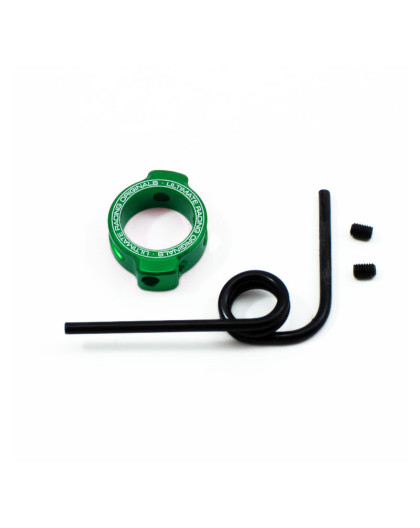 Muffler Support Alu. Ring - Green - ULTIMATE - UR1761-GR