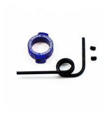 Muffler Support Alu. Ring - Blue - ULTIMATE - UR1761-A