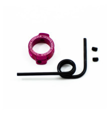 Muffler Support Alu. Ring - Pink - ULTIMATE - UR1761-PK