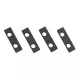 Carbon Fiber Servo Spacer 1mm (4Pcs) - ULTIMATE - UR1810