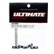 Carbon Fiber Servo Spacer 1mm (4Pcs) - ULTIMATE - UR1810