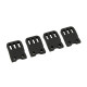 Carbon Rear Camber Link Plates Mugen Mbx8R (4Pcs) - ULTIMATE - UR1927
