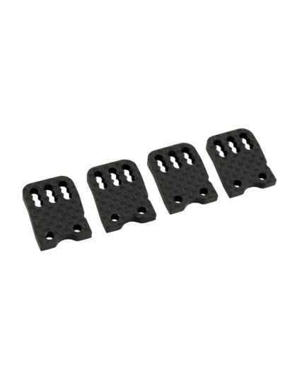 Carbon Rear Camber Link Plates Mugen Mbx8R (4Pcs) - ULTIMATE - UR1927