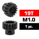 Hss Steel M1.0 Pinion Gear 19T W/5.0mm Bore - ULTIMATE - UR4310-19