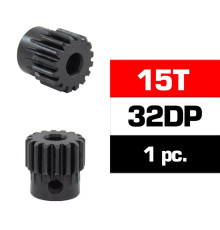 Hss Steel 32Dp Pinion Gear 15T W/5.0mm Bore - ULTIMATE - UR4312-15