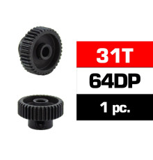 Hss Steel 64Dp Pinion Gear 31T W/3.17mm Bore - ULTIMATE - UR4316-31