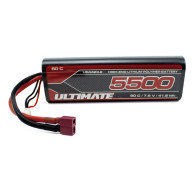 Lipo Hv Stick Hc 7.6V. 5500 Mah 60C T-Dean - ULTIMATE - UR4423-2