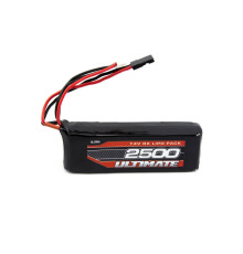 7.4V. 2500Mah Lipo Flat Receiver Battery Pack Jr - ULTIMATE - UR4451