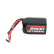 7.4V. 2500Mah Lipo Hump Receiver Battery Pack Jr - ULTIMATE - UR4452