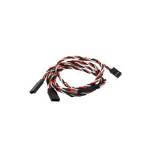 Connecteur Y Futaba câble tressé (60cm) - ULTIMATE - UR46215